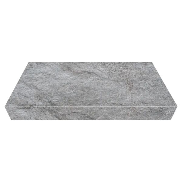 tecnomat elemento elle monolitico gardena grigio  15x30x4 cm pei 3 r10 gres porcellanato