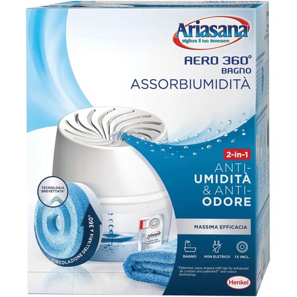 ariasana kit completo  aero 360  450 g   macchina + ricarica 450 g