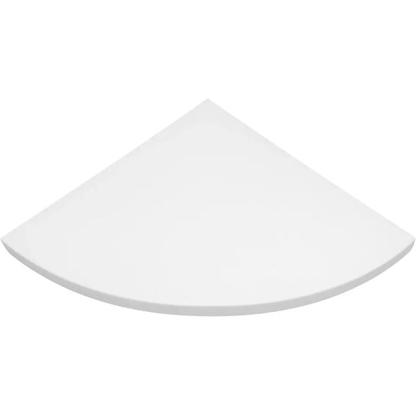 tecnomat mensola ad angolo in mdf bianco 25x25 cm (hxl) spessore 18 mm