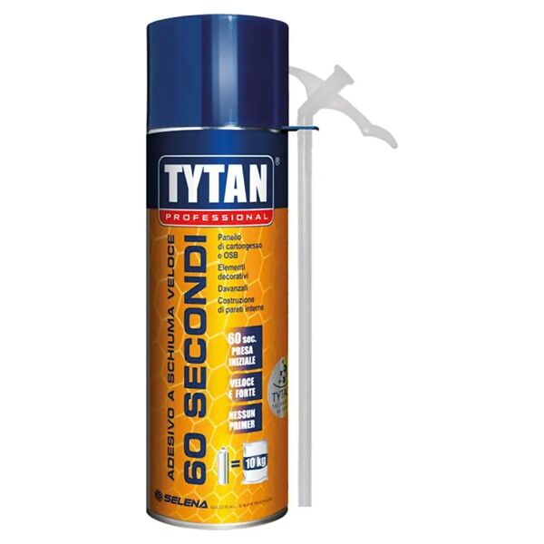 tytan adesivo a schiuma veloce  300ml 60 secondi manuale per pannelli osb e cartongesso