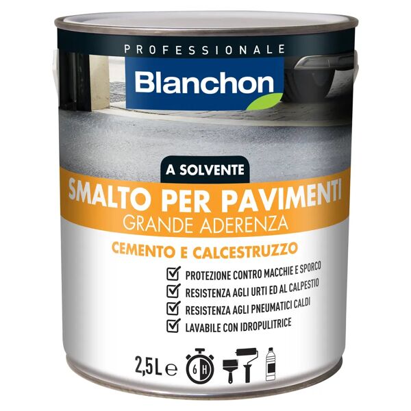 tecnomat smalto pavimenti blanchon solvente 2,5 l sabbia 12 m² con 1 l pronto uso