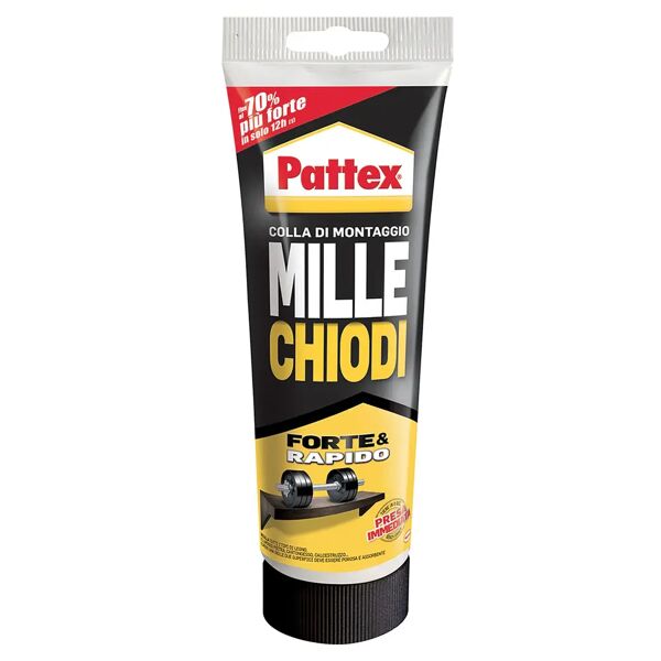 pattex millechiodi  350 g colla di montaggio multi materiali bianco