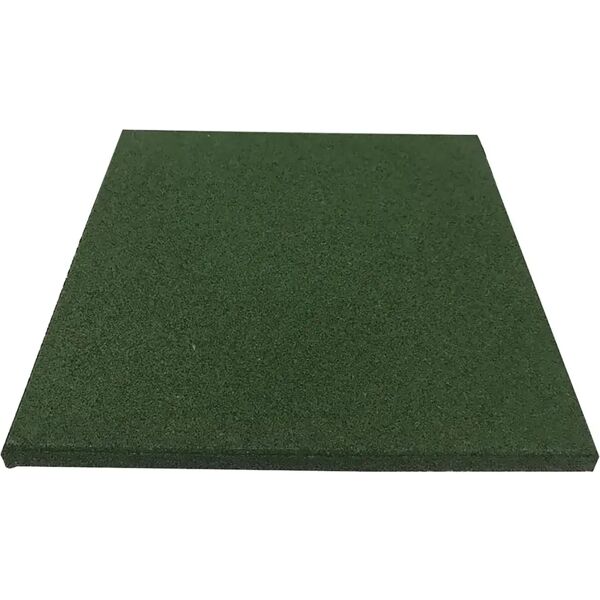 tecnomat piastra antitrauma verde gomma riciclata 30mm 50x50 cm