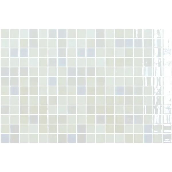 tecnomat mosaico luster blanco 31x46,7x0,49 cm pasta di vetro pei 2 vendita al foglio