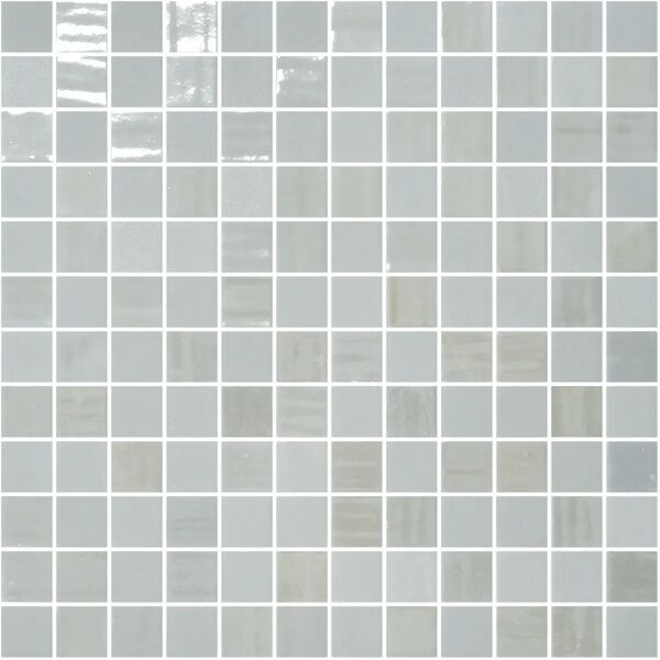 tecnomat mosaico mix iridis stone blanco rete 31,1x31,1x0,49 cm  vetro vendita al foglio