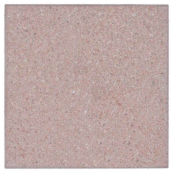 tecnomat lastra in cemento sabbiato rosso accademia61 40x40 cm sp. 4 cm