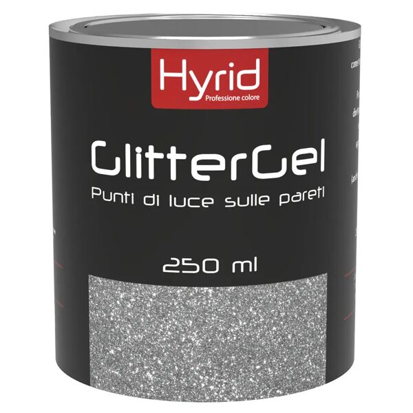 hyrid by covema glitter in gel hyrid 250 ml colore oro
