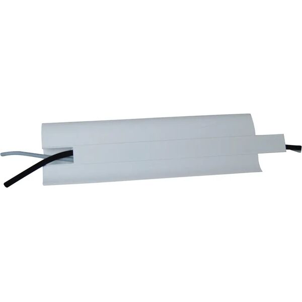 tecnomat battiscopa passa cavo in pvc bianco l2500xh60mm sp20 mm