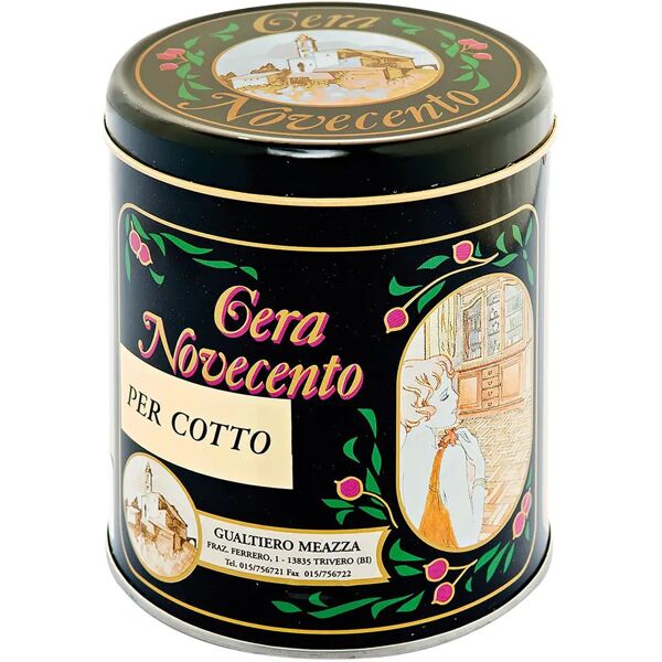 cera_novecento cera solida per cotto novecento 1 l neutra 6-8 m² con 1 l