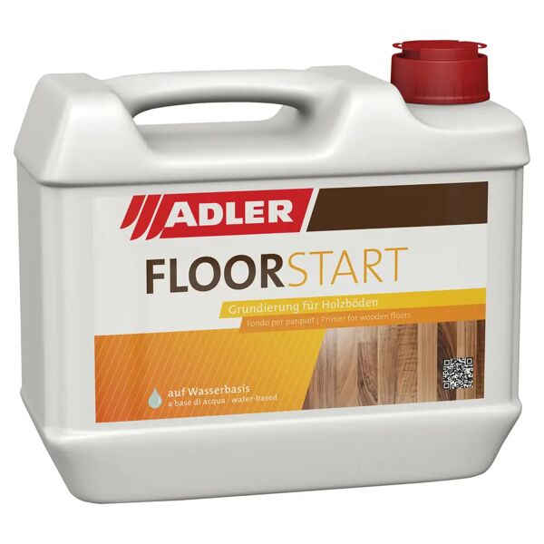 adler_vernici fondo per parquet ad acqua adler 1 l floor start incolore 8-10 m² con 1 l