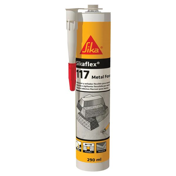 sika adesivo sigillante flex-117 rame per metallo e rame 290 ml