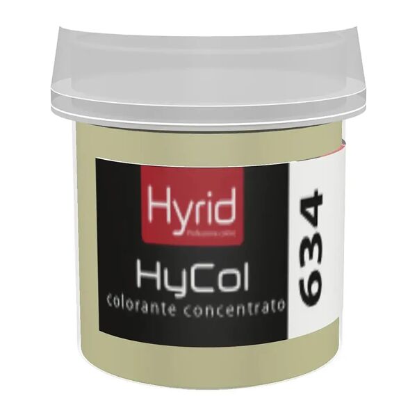 hyrid by covema colorante concentrato hycol 634 hyrid verde acido medio 80 ml per finiture decorative