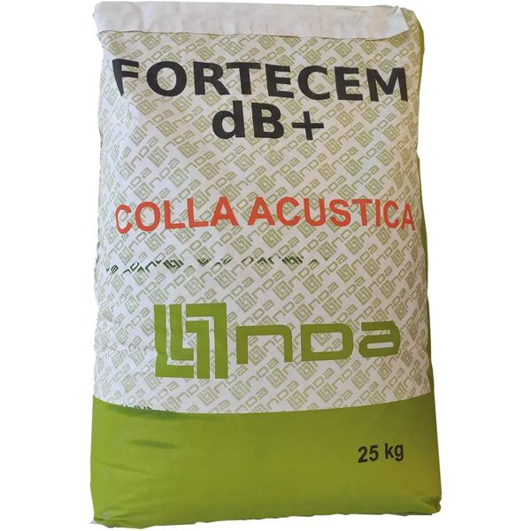 tecnomat collante acustico fortecem db+ 25 kg per lastre accoppiate