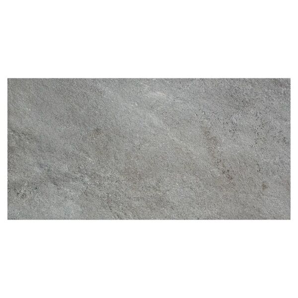 tecnomat pavimento interno/esterno roccia grigio   30,5x61x0,82 cm pei5 r11    gres porcellanato