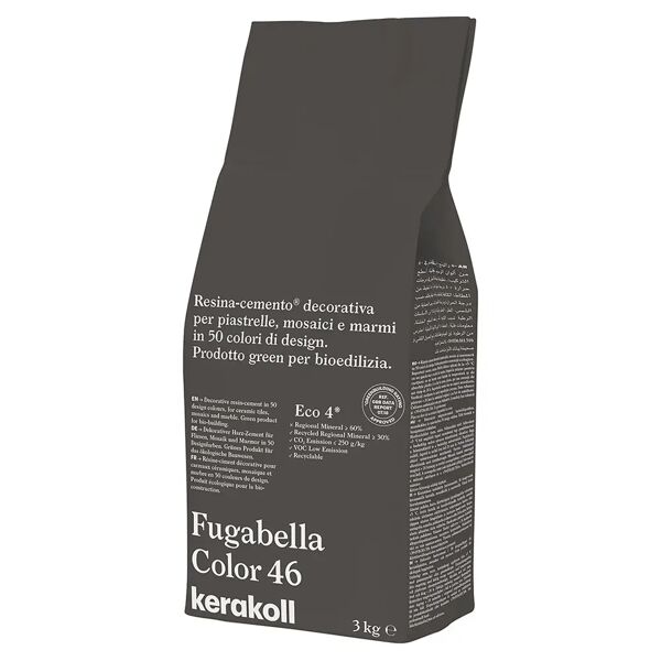 kerakoll stucco fugabella color  46 3 kg fuga 0-20 mm uso interno ed esterno