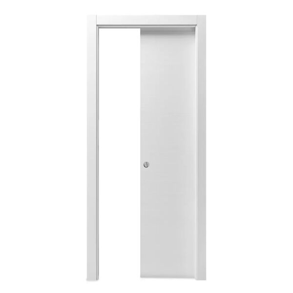 tecnomat porta da interno artide scorrevole interno muro l80xh210 cm