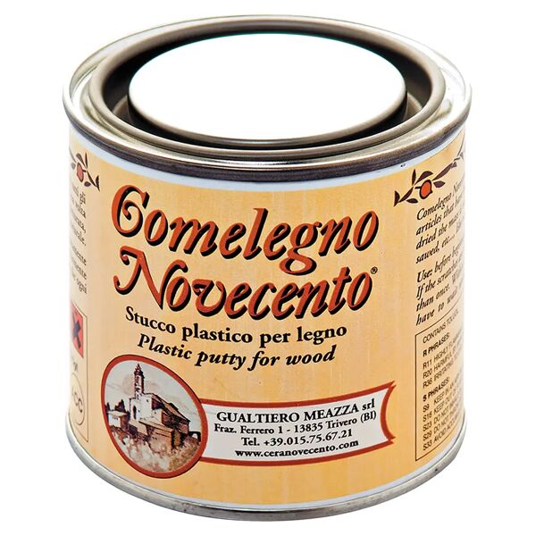 cera_novecento stucco plastico comelegno novecento per legno 250 ml frassino pronto uso