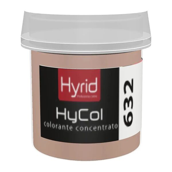 hyrid by covema colorante concentrato hycol 632 hyrid arancio medio 80 ml per finiture decorative