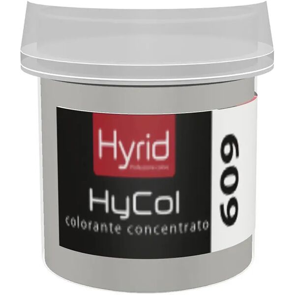 hyrid by covema colorante concentrato hycol 609 hyrid grigio ambiente 80 ml per finiture decorative