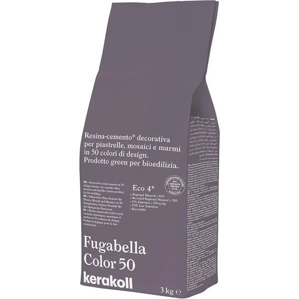 kerakoll stucco fugabella color  50 3 kg fuga 0-20 mm uso interno ed esterno