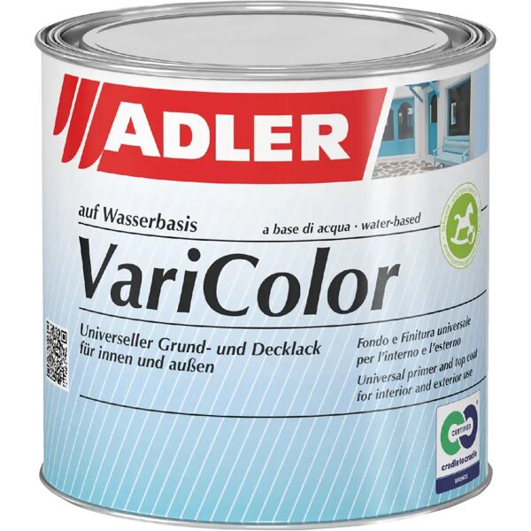 adler_vernici fondo e finitura adler varicolor 2,5 l acqua bianco per legno