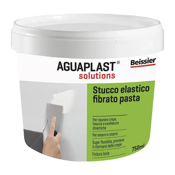 aguaplast stucco elastico fibrato pasta  neutro 750 ml spessori fino a 3 mm interno esterno