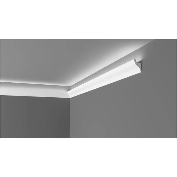 tecnomat cornice in hdps nmc cl11 per luce led 50x32,5 mm l 2 m