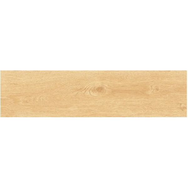 tecnomat pavimento interno oak miele 20x80x0,74 cm rettificato pei 4 r9 gres porcellanato