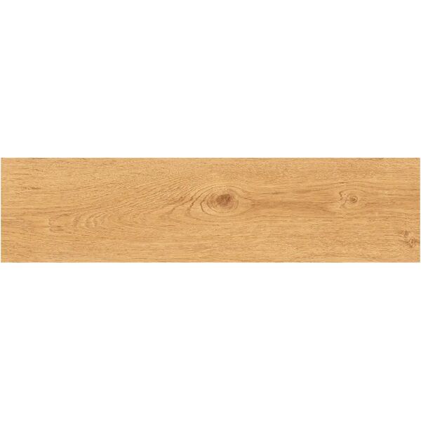 tecnomat pavimento interno oak caramel 20x80x0,74 cm rettificato pei 4 r9 gres porcellanato