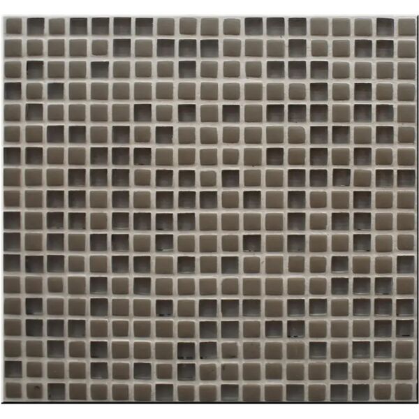 tecnomat mosaico grigna grigio 30,5x30,5x0,6 cm vetro vendita al foglio