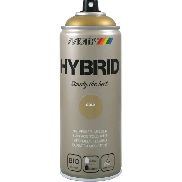 motip vernice spray hybrid  oro 400 ml 2,5 - 3,5 m² con 1 l