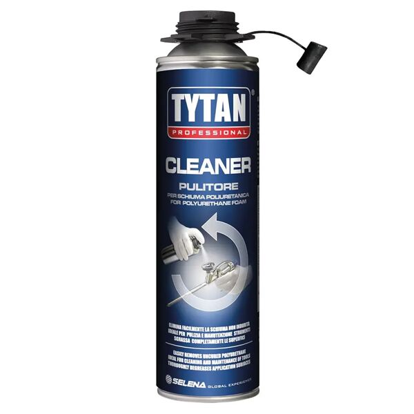 tytan pulitore  cleaner 500 ml per schiuma poliuretanica