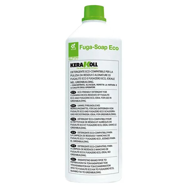kerakoll detergente fuga soap eco  per pulizia residui