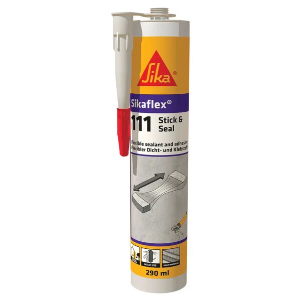 sika adesivo sigillante  111 universale bianco 290 ml