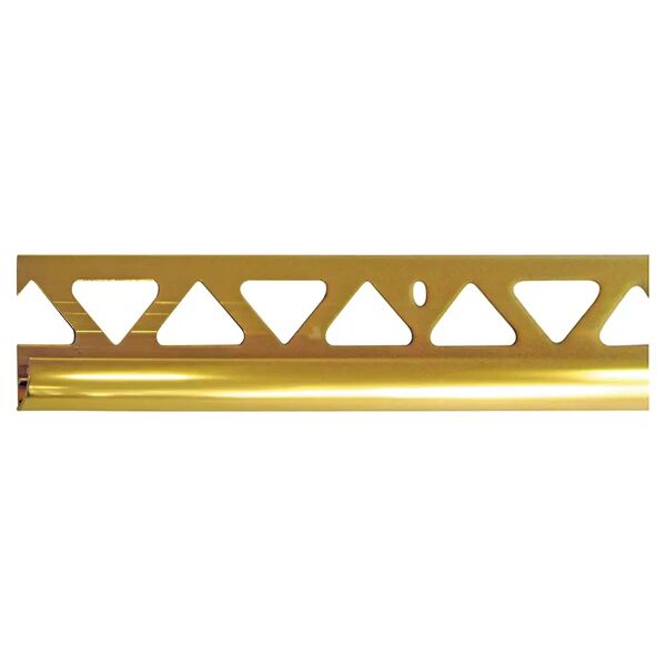 arna profilo trimbord alluminio brillante oro 270 cm h 8 mm