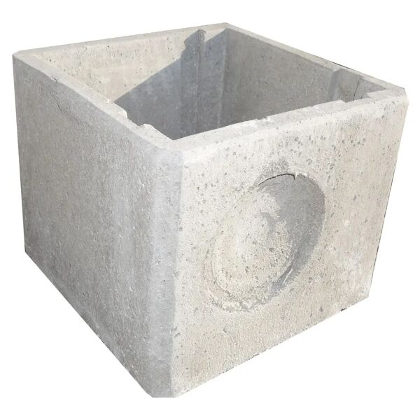 tecnomat pozzetto in cemento 40x40 cm esterno 47x47 cm