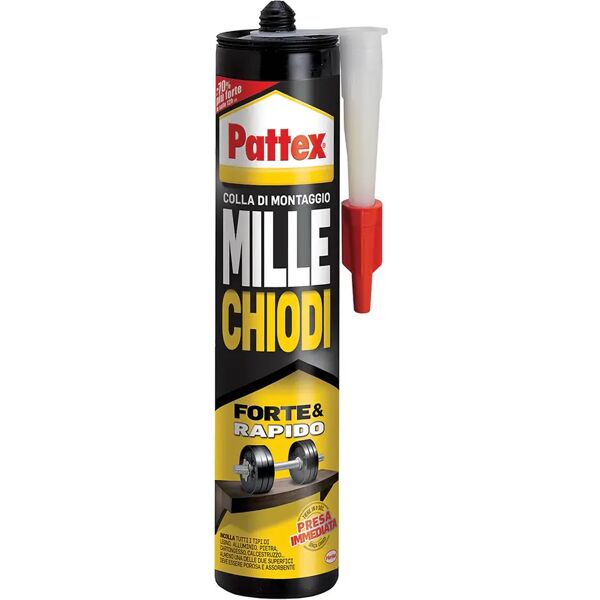 pattex millechiodi  400 g colla di montaggio multi materiali bianco