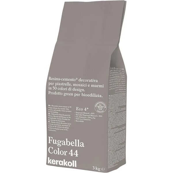 kerakoll stucco fugabella color  44 3 kg fuga 0-20 mm uso interno ed esterno