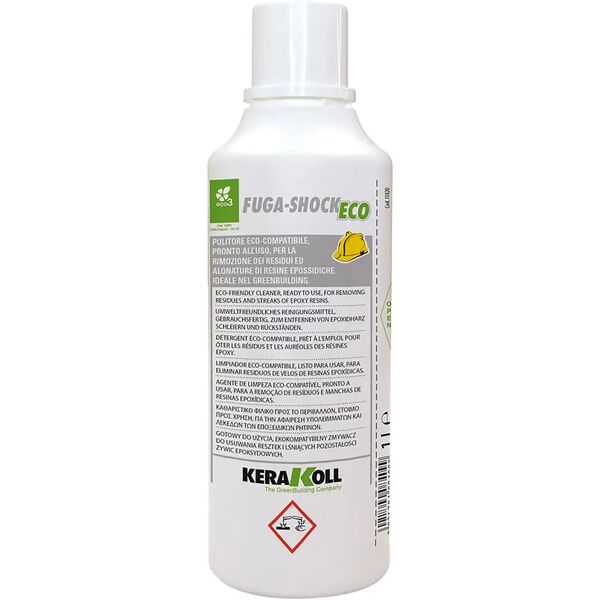 kerakoll fuga-shock eco 1 l  pulitore pronto all'uso ecocompatibile