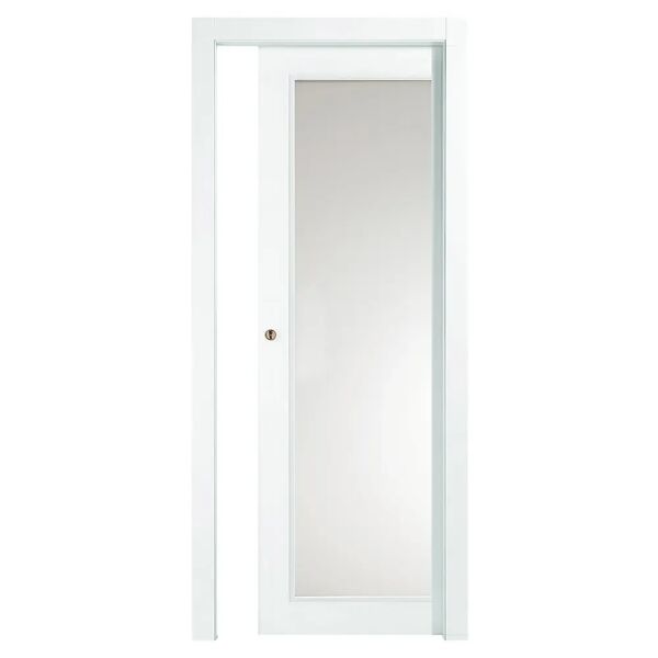 contract_effebiquattro porta da interno scorrevole interno muro bianca vetrata contract effebiquattro 80x210 cm (lxh) reversibile