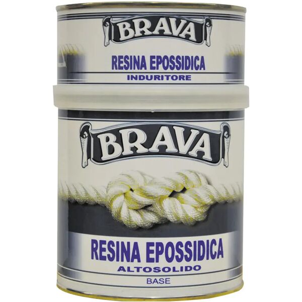 brava resina epossidica  2,5 l multiuso 12 m² con 1 l da diluire