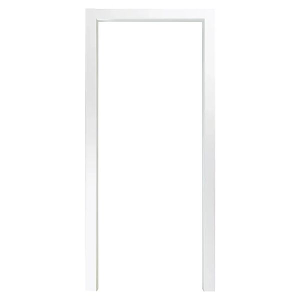 contract_effebiquattro telaio di passaggio bianca con coprifili per pareti da 10,5 a 12 cm