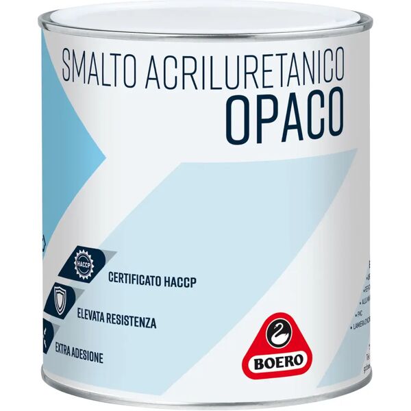 boero smalto acqua acril-uretanico  verde imperiale 0,75 l opaco 13 m² con 1 l