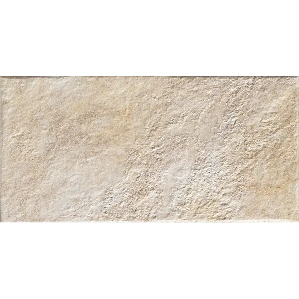 tecnomat pavimento esterno beige stone 15x30x0,85 cm r10 pei 4 gres porcellanato