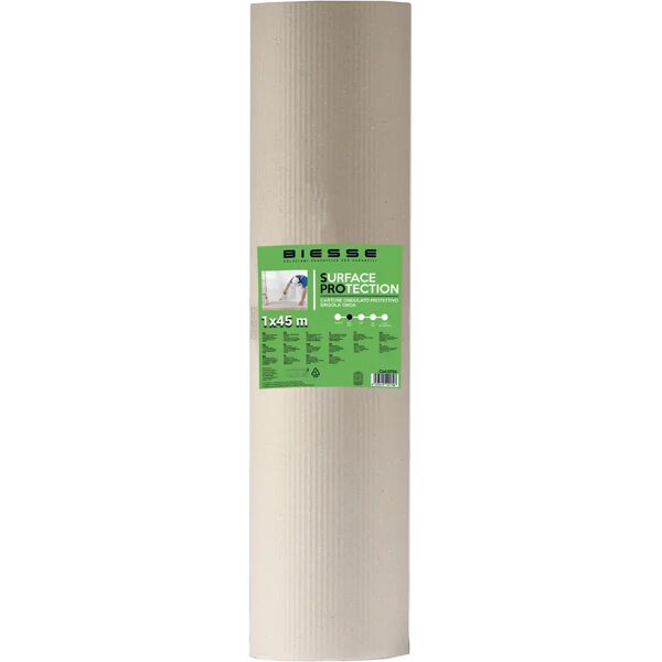 tecnomat rotolo cartone ondulato biesse 1 x 45 m 180 g/m² onda singola