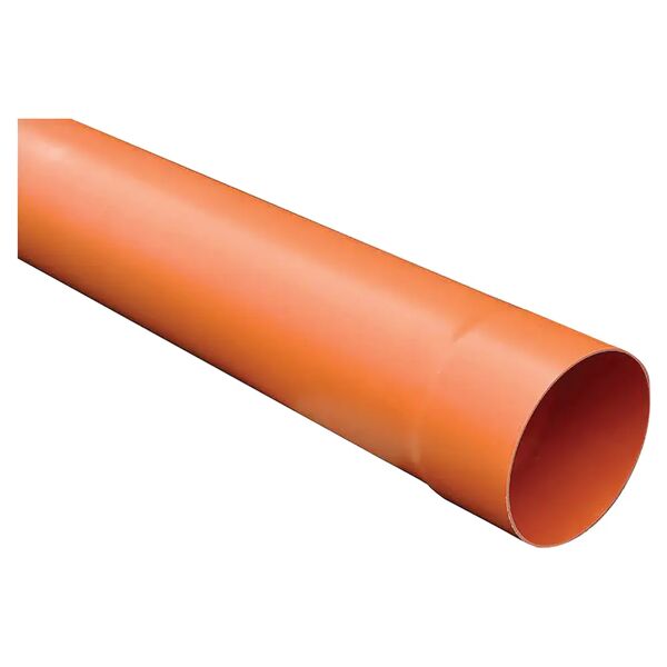 fitt tubo Ø 100 mm 3 m arancio