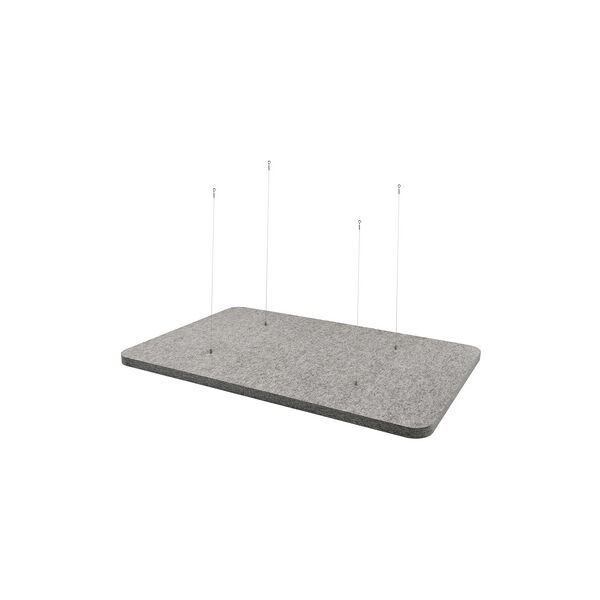 t.akustik pet ceiling absorber 180 sgr silver