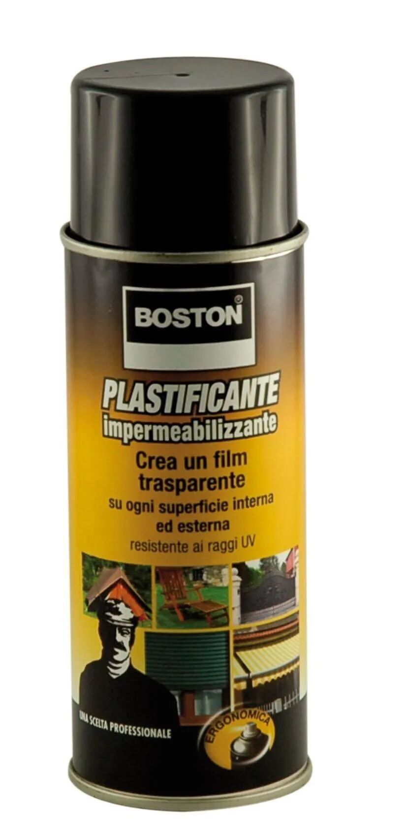 BOSTON Plastificante Impermeabilizzante  Spray 400 Ml Protettivo Trasparente