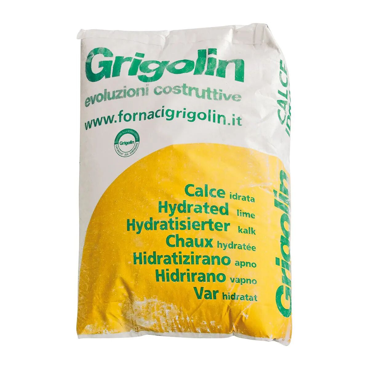 Calce Idrata Grigolin 25 Kg A Base Idrato Di Calce Per Edilizia Agricola
