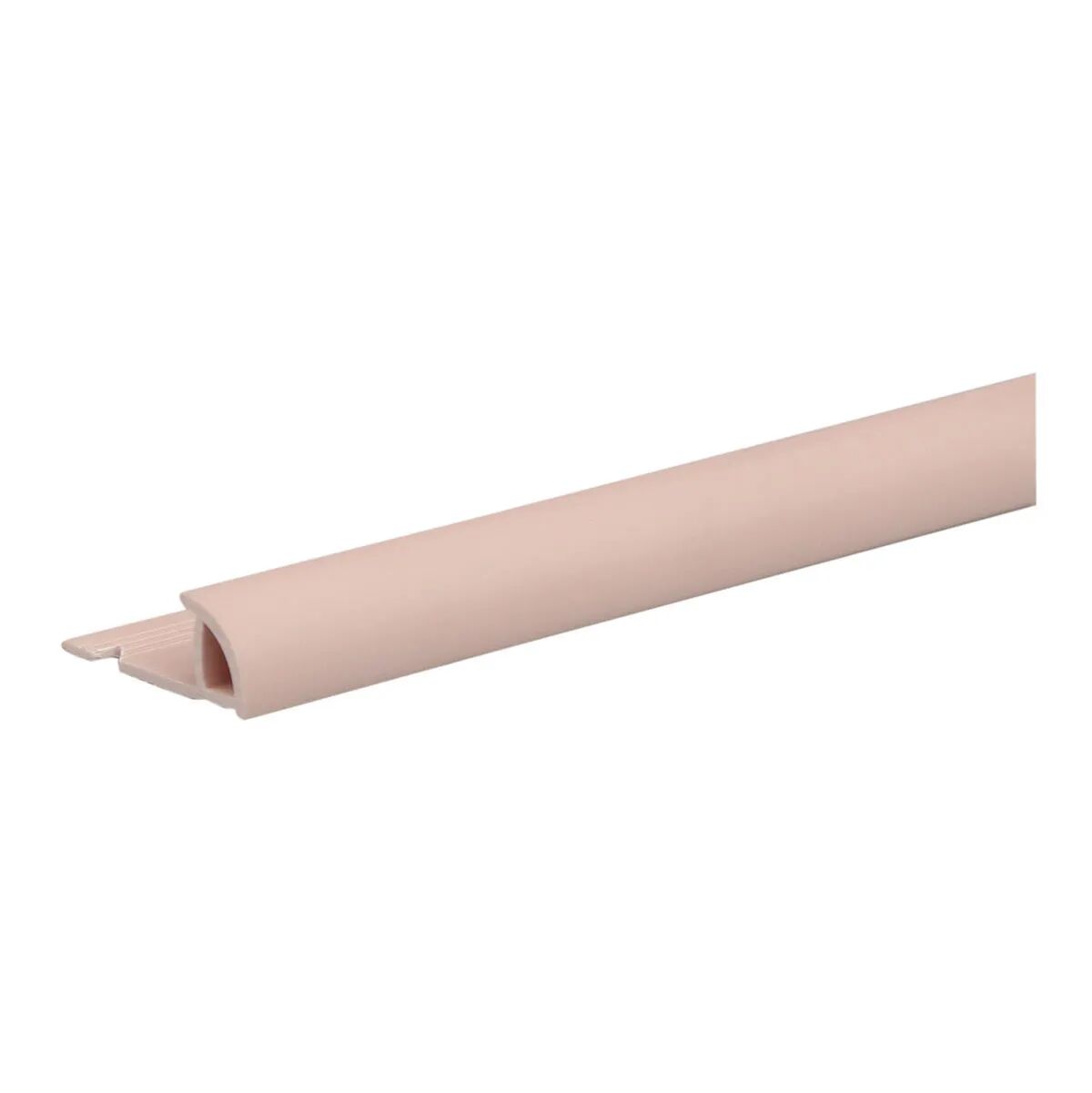 ARCANSAS Profilo Ecorond Pvc Satinato Rosa Chiaro 250 Cm H 10 Mm